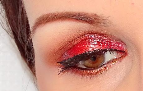 Cuivré ardent pour le Monday Shadow Challenge