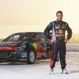 Sébastien Loeb en WRX dans la neige suédoise