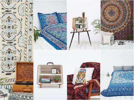 Déco bohème chez Urban Outfitters déco bohème boho chic ethnique