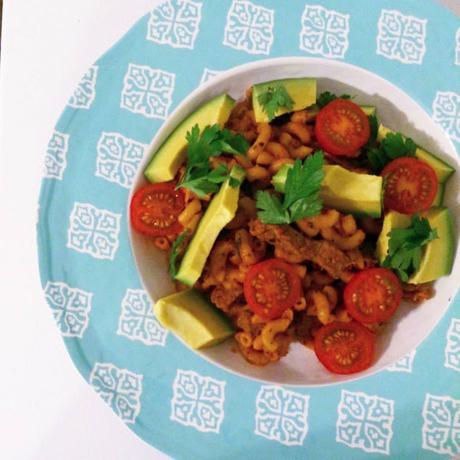 #FamillesCatelli: Des pâtes c'est pas Paleo... On a triché... #notpaleo #Onepotpasta