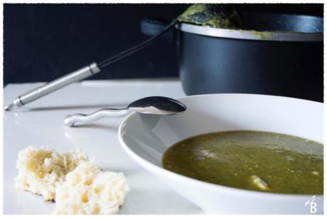 Potage au cresson et au chèvre frais 4