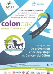 CANCER du CÔLON: Mars en Bleu pour sensibiliser au dépistage – ColonDay, CHU Réseau