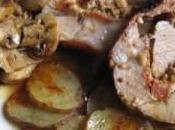 Rôti porc fromage champignons avec cookeo