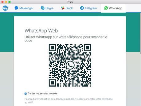 Franz la messagerie pour remplacer Messenger, WhatsApp, Skype, Hangouts