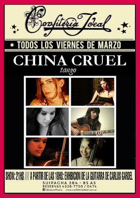 China Cruel à La Ideal en mars [à l'affiche]