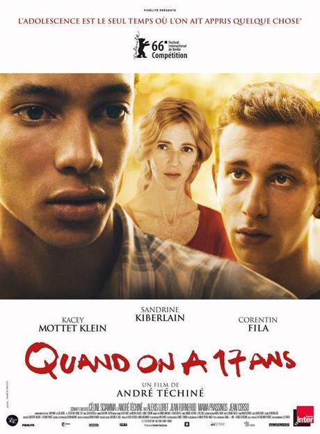 QUAND ON A 17 ANS, le nouveau film d'André Téchiné, le 30 mars au cinéma