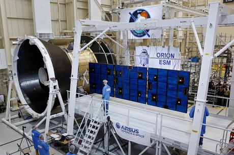 Les panneaux solaires du vaisseau spatial Orion testés avec succès