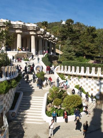 Parc Guell Barcelone