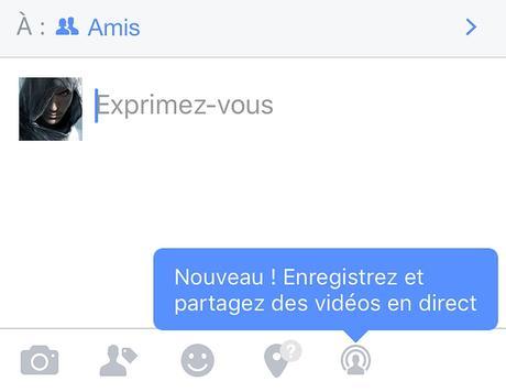 J’ai testé Facebook « Live », la vidéo en direct offerte maintenant à tout le monde… ou presque