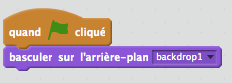 Construire un rpg (jeu de rôle) avec Scratch : interagir avec le décor Décor_code_1