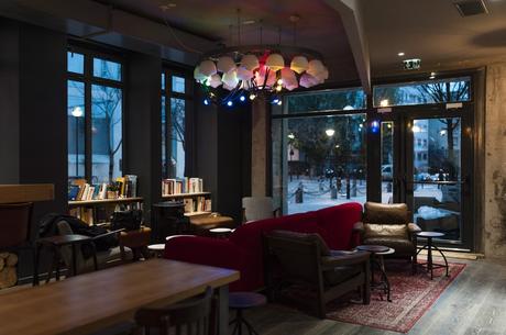 Auberge de Jeunesse Les Piaules - Le salon