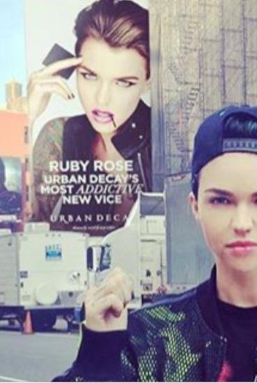 Ruby Rose égérie Urban Decay