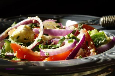 salade turque feta oignon rouge