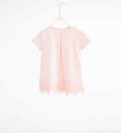 t shirt rose pale 5,95€