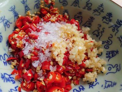 Lacto-fermentation : Duo jiao ou piments hachés et fermentés 剁椒