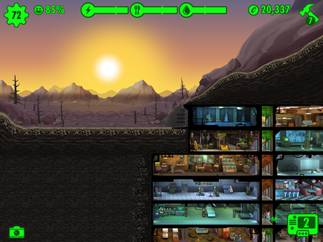 Mise à jour 1.4 Fallout Shelter iOS Android 4