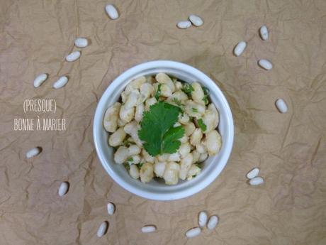Haricots lingots blancs au sésame et cumin Haricots lingots blancs au sésame et cumin