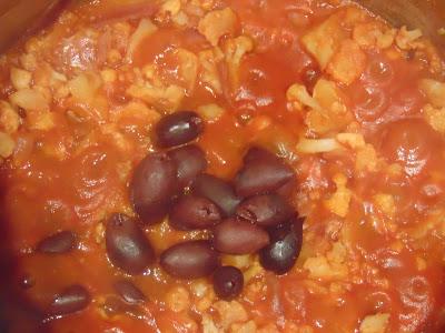 Rotini, sauce tomate chou-fleur et miso