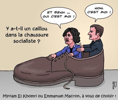 Myriam El Khomri et Emmanuel Macron, les nouveaux socialistes