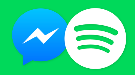 Spotify est désormais intégré à l'App Facebook Messenger
