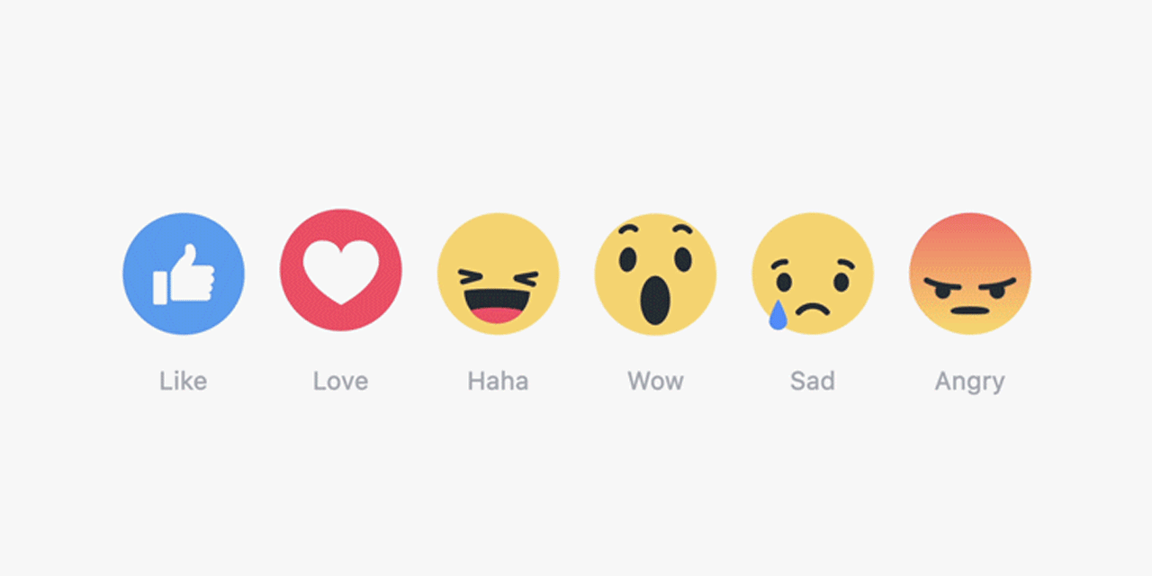 Stratégie social media: que faire des boutons «réactions» Facebook ?