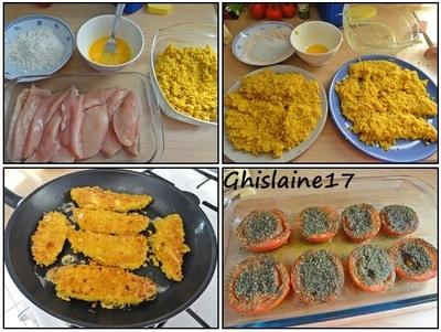 Croustillants de poulet