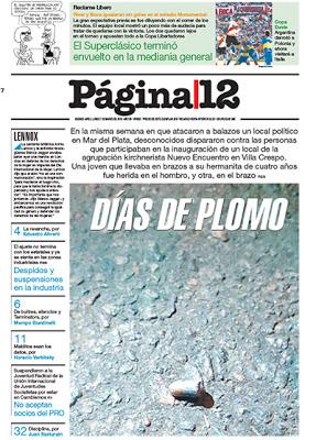 On a tiré sur le siège de Nuevo Encuentro [Actu]