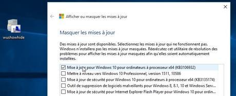 Comment désinstaller et masquer une mise à jour Windows ? Comment désinstaller et masquer une mise à jour Windows ?