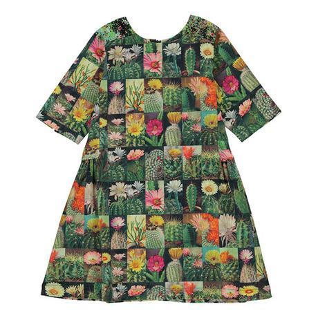 Gold Belgium cactus dress