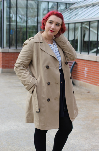 blog mode nantes trench sable new look
