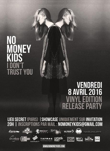 No Money Kids - Flyer Vinyl Release Party