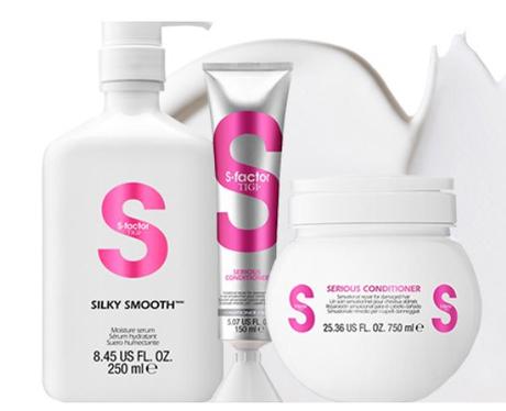 Les 2 must have pour des cheveux au top:  S Factor de TIGI