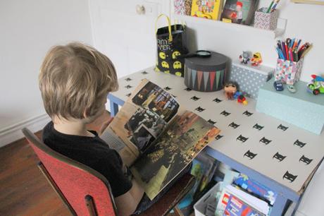 Son Bureau rien qu'à lui.