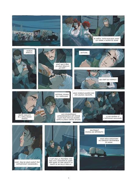 Kamarades Tome 2 planche 9 Rue de Sèvres