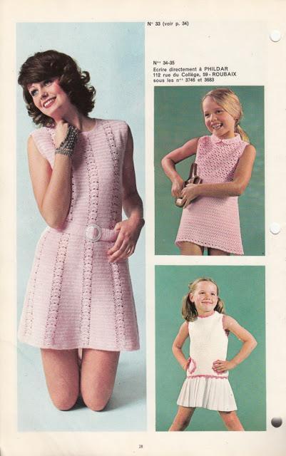 Des tricots des Années 1970