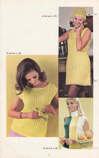 Des tricots des Années 1970