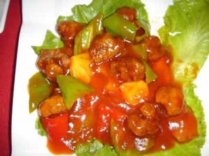 languettes de viande aux poivrons avec cookeo