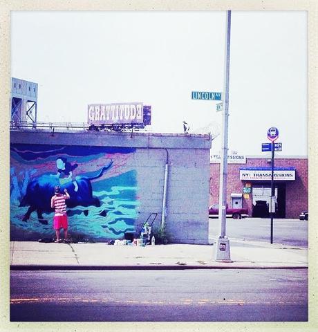 Street Art dans Mott Haven (sud du Bronx)