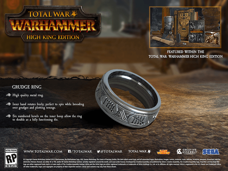 Édition Collector Haut Roi Total War Warhammer précommande 1