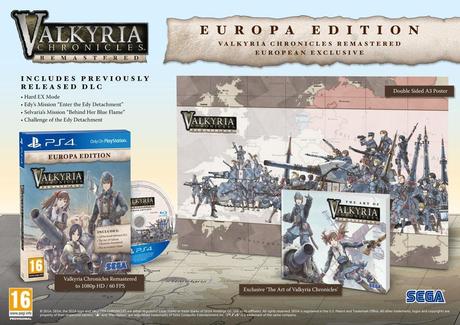europa-1024x724 Valkyria Chronicles Remastered: lâ€™ĂŠdition Europa dĂŠtaillĂŠe et datĂŠe