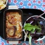 Lasagnes fromagères aux noix Gratin de pommes de terre, cèpes et tomme
