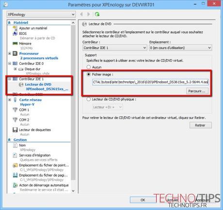 Installer XPEnology sous Hyper-V Installer XPEnology sous Hyper-V