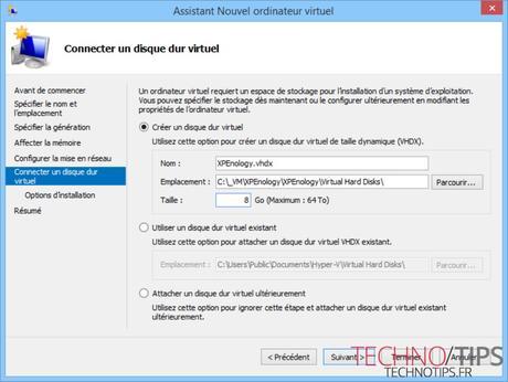 Installer XPEnology sous Hyper-V Installer XPEnology sous Hyper-V