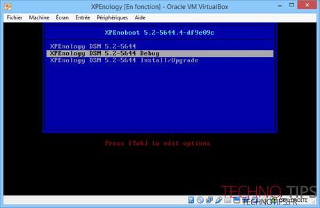 Installer XPEnology sous VirtualBox