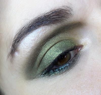Green Makeup for St Patrick's Day