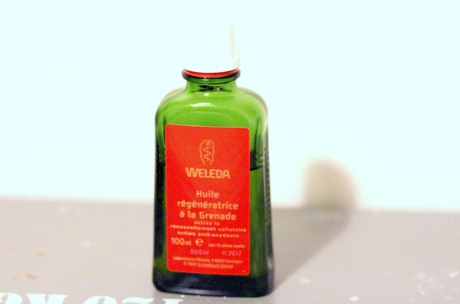 blog beaute nantes weleda huile grenade bio