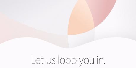 «Laissez-nous vous tenir au courant» est le message énigmatique qui accompagne l'invitation.