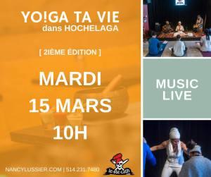 yoga namasté est montréal accompagné de musique hochelaga