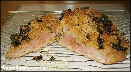 pavé de thon croustilant aux herbes