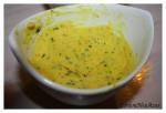 Beurre parfumé curry, coriandre citron